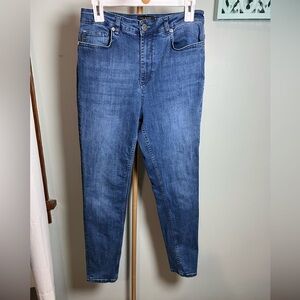 Ted Baker Blue Skinny Jeans High-Rise Denim